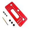 Cabinet Handle Hole Drill Template Hardware Jig Tool Door Punch Multipurpose