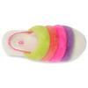 (WMNS) UGG Fluff Yeah Slide 'White Taffy Pink Multi' Women's 1097169-WHM