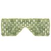 Jade Eye Mask Reusable Natural Green Face Stone Mask for Eliminate Wrinkles Puffiness