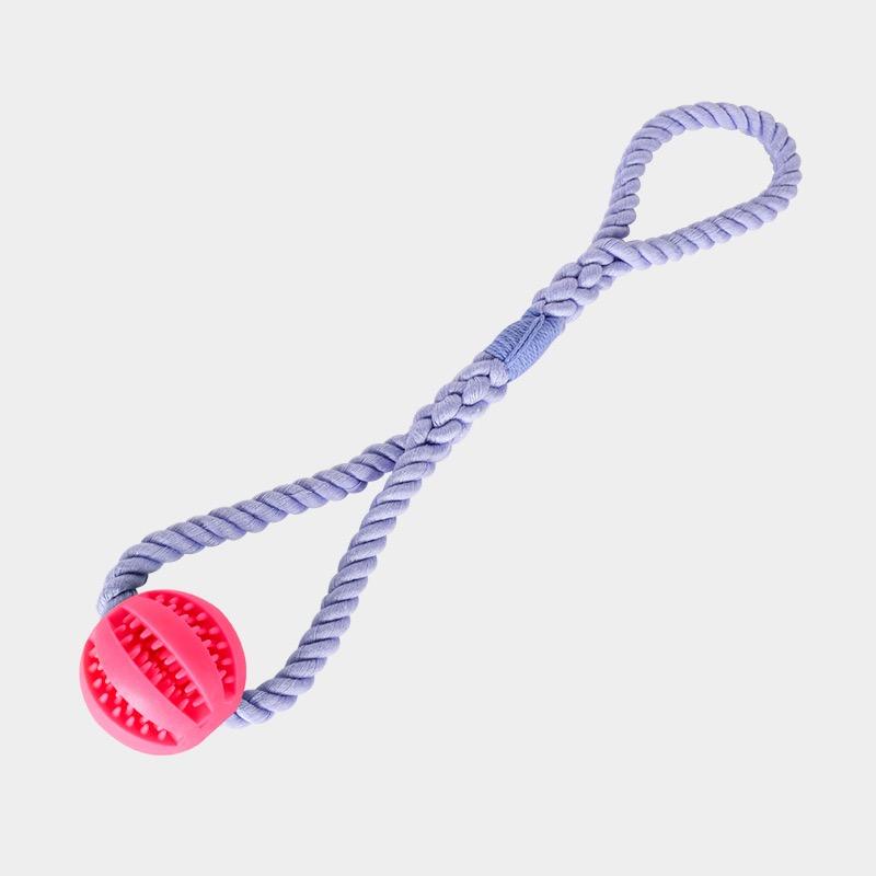 2025 New Hand Knitting Pet Interactive Movement Toys Dog Chew Rope Teeth Cleaning Toy For Pet Products