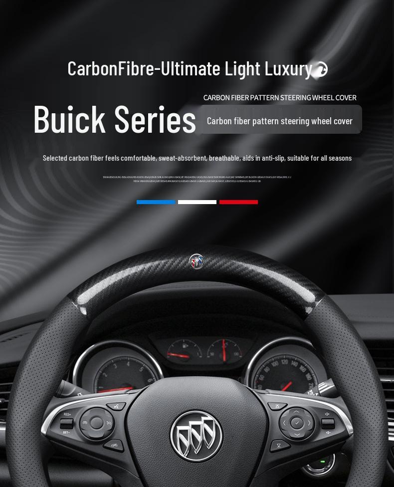 Cartoon Steering Wheel Cover for Buick Regal, Excelle, LaCrosse, Verano, Encore, Envision