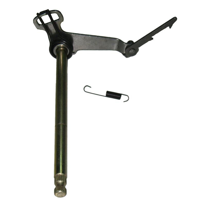 Motorcycle Gearshift Spindle Axle for SUZUKI QINGQI Haojue Jingcheng QJmotor AX100 HJ100 JC100 2 Stroke Engine Gear Shaft Parts