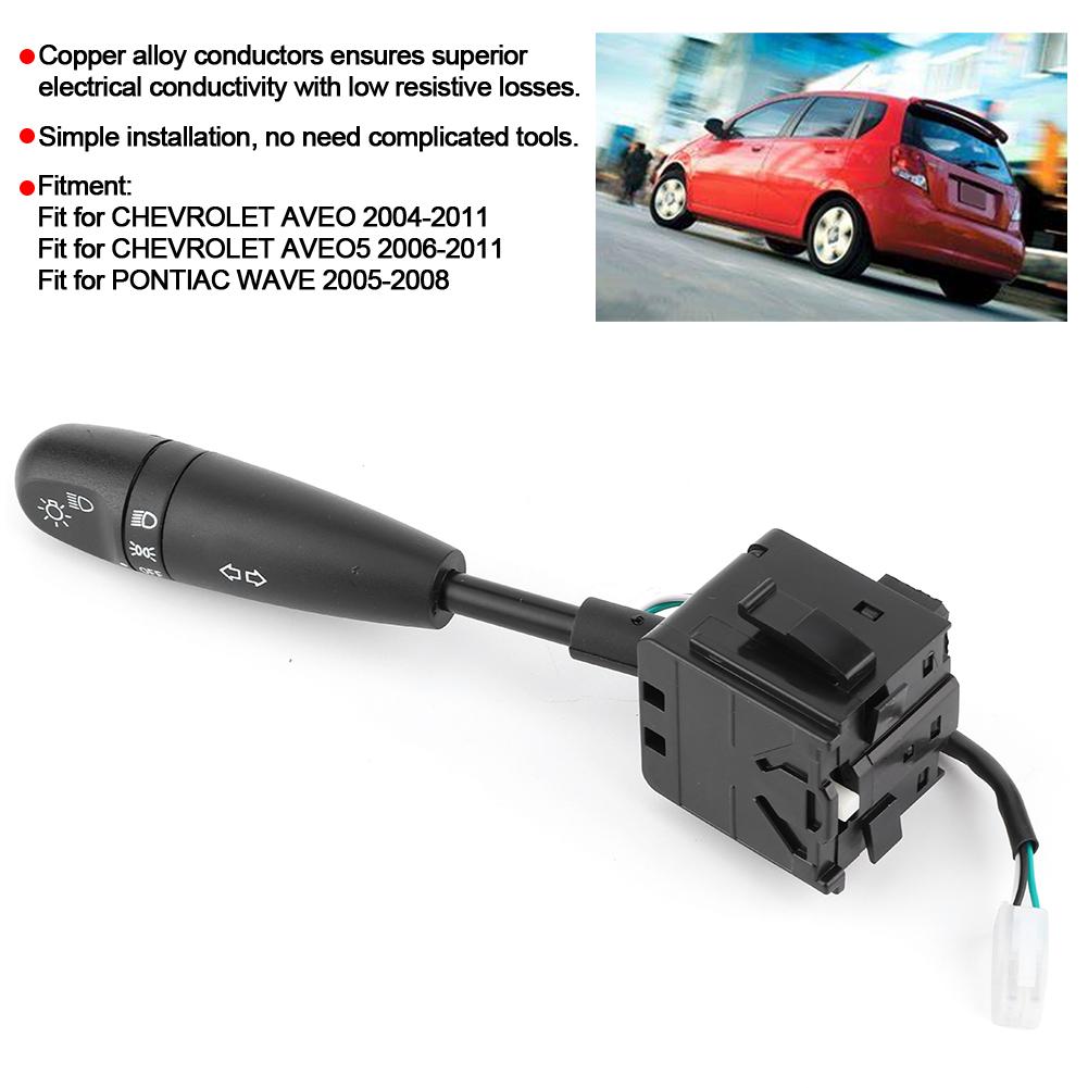 Переключатель указателя поворота автомобиля, рулевой рычаг управления индикатором 96540683, подходит для Chevrolet Aveo