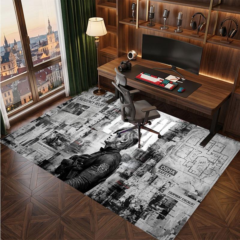 Resident Evil Rug Soft Thick Non Slip Floor Carpet for Bedroom Living Room Home Decor