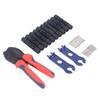 Solar Crimper Tool Kit Solar Cable Crimp Pliers Male Female Connector Wrench Set for Repair