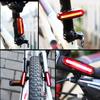 Bicycle Tail Light LED Bike Front Rear Light Waterproof USB Rechargeable Mountain Bike Riding Cycling Tail Lamp Bicycle Light