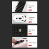 2 Pcs Cat Steam Brush Pet Spray Hair Removal Comb 3-in-1 Pet Grooming Massage Brush with Rotatable And Foldable Handle for Cats And Dogs