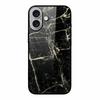 Glass Case For iphone 16 Plus 16Plus Coque Tempered Glass Hard Back Cover For iphone 16 Plus Phone Case Soft TPU Black Bumper