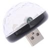 1X Автомобильный USB RGB Мини Интерьер Атмосфера Неоновый Свет Цветная Музыка Светодиодный Декор Лампа