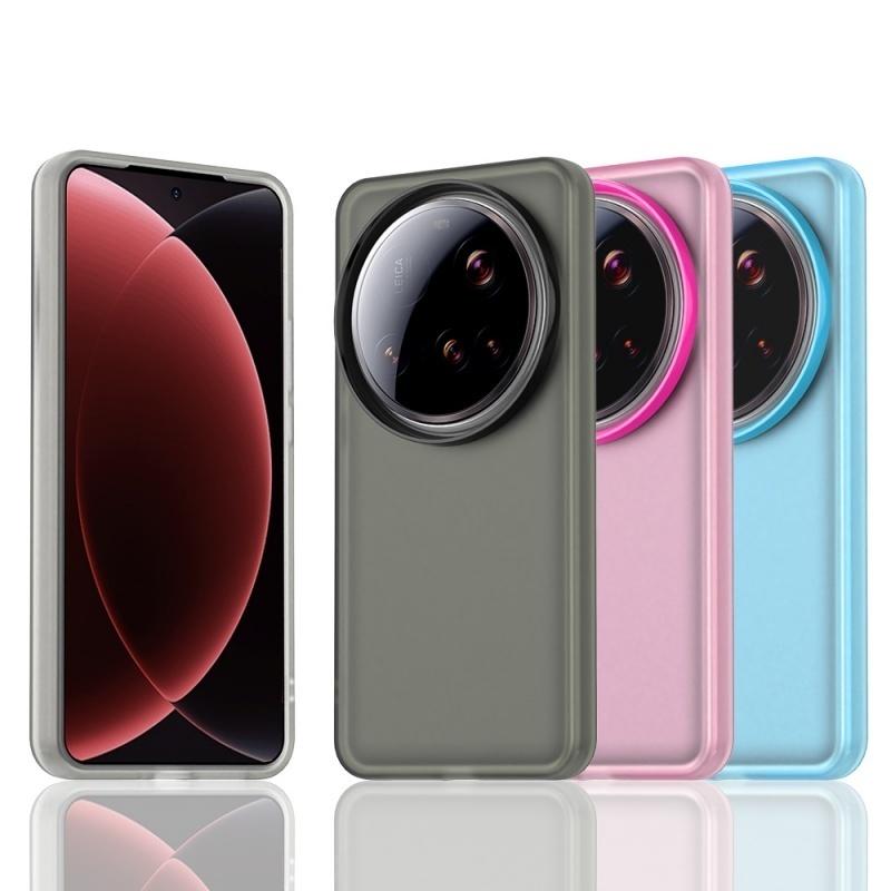 Для Xiaomi 15 Ultra Чехол Чехол Xiaomi 15 Ultra Capas Phone Back Прозрачный Цветной Матовый Прозрачный Fundas Xiaomi Mi 15 Ultra