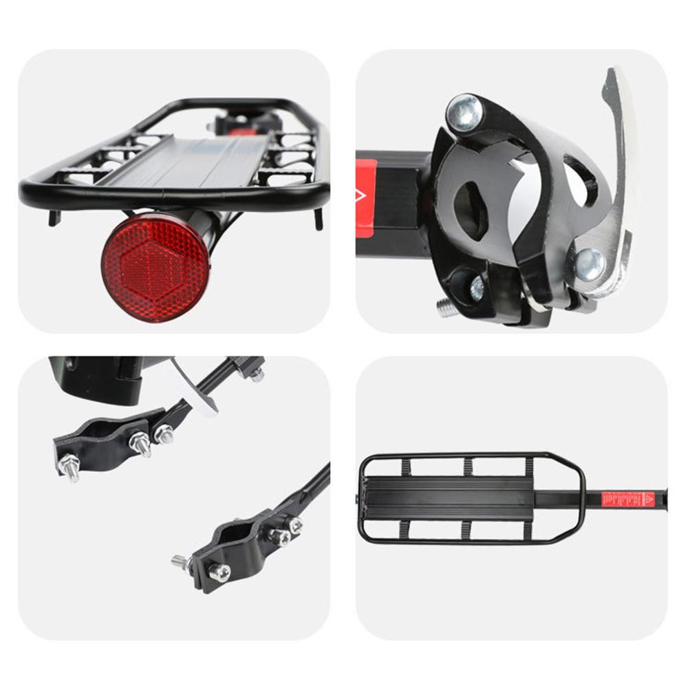 Быстросъемная регулируемая багажник для велосипеда, задняя стойка для велосипеда, горная дорога, грузовой велосипед для велосипеда