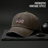Patriotic Baseball Cap - 250Th Anniversary USA Patriotic Eagle Print Polyester Adjustable Breathable Lightweight Curved Brim Sun Protection Casual