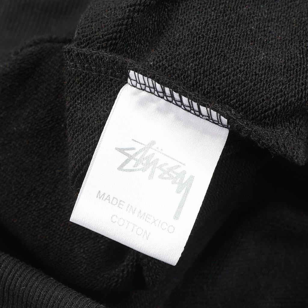 Stussy 2025 Новая весна и осень свободная толстовка большого размера с тонким разноцветным цветочным узором и принтом из хлопка с капюшоном для пары