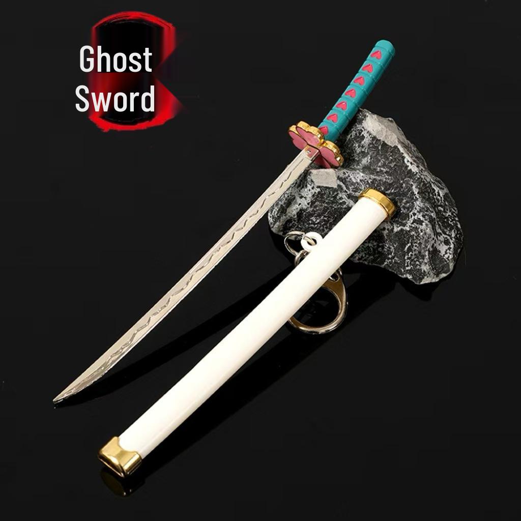 Demon Slayer Tanjiro & Zenitsu Flame Pillar Figurine Keychain (15CM)