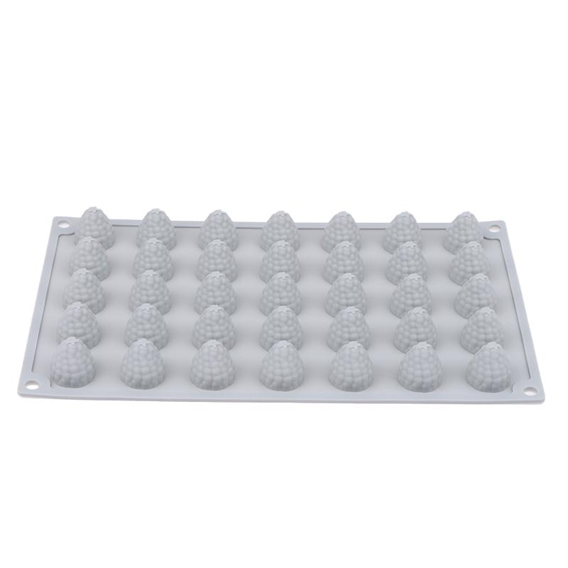 1 шт. 35-гнездные силиконовые формы для клюквы, сделай сам, форма для украшения торта, малинового, клубничного десерта, форма для выпечки помадки