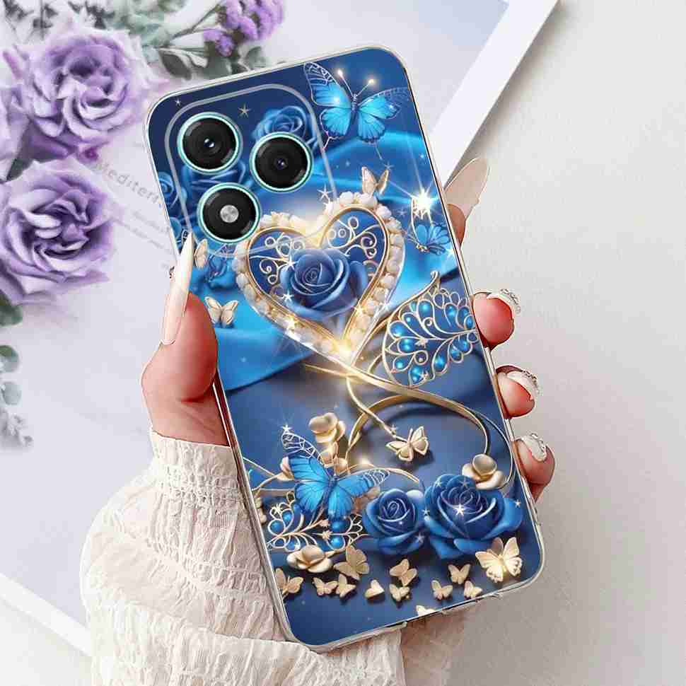 For Honor 400 Lite Casing ABR-NX1 Animal Butterfly Cover Soft Silicone Case For Honor 400 Honor400 Lite Protectors Phone Shell