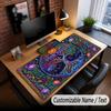 Tree of Life Theme Custom Mouse Pad Personalized With Name Text Customized Desk Mat For Office Home Decor