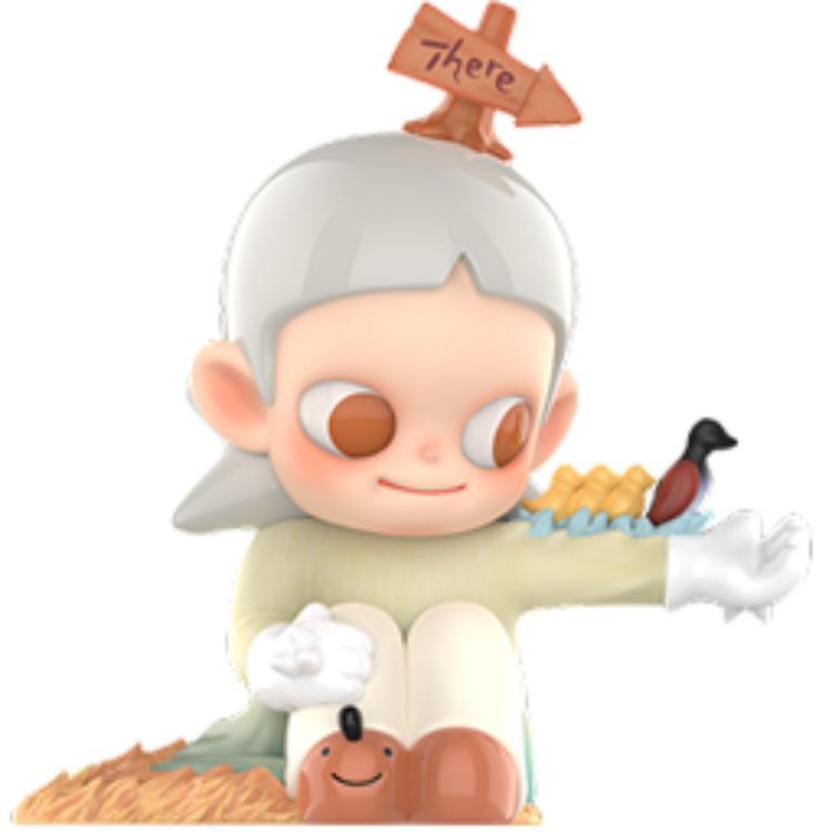 POP MART Фигурка из коллекции Zsiga Slow Down, трендовая игрушка, коробки-сюрпризы, одна случайная коробка