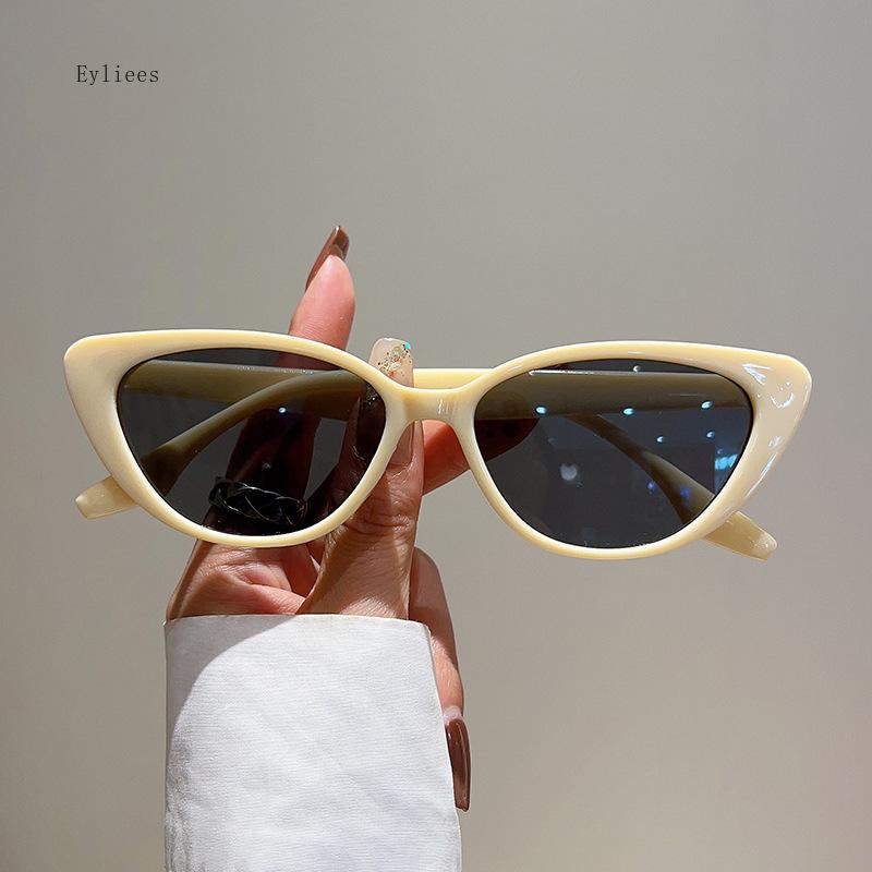 Fashion Cat Eye Sunglasses For Women Trendy Candy Color Sun Shades Glasses Ins Brand Designer Uv400 Protection Eyewear