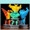 Высококачественная ПВХ Фигурка Покемона Мышцы Модель Игрушка Для Коллекционеров И Детей