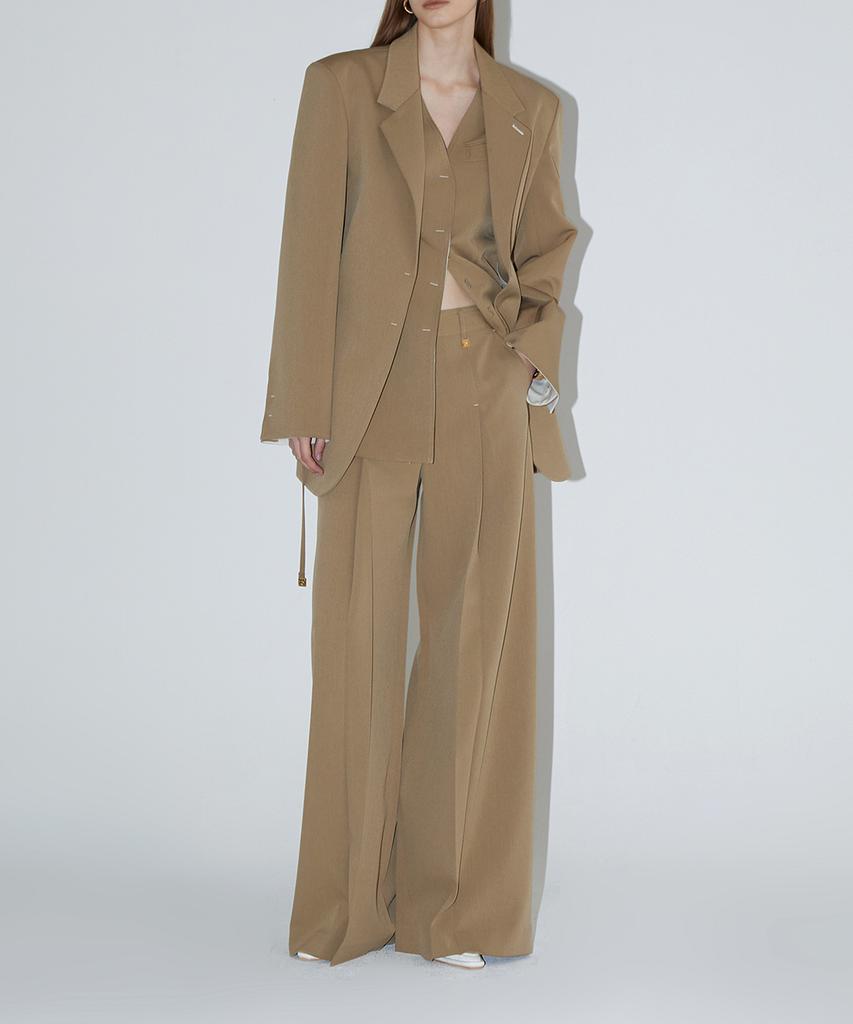 RENEJ Ava Pintuck Wide Pants