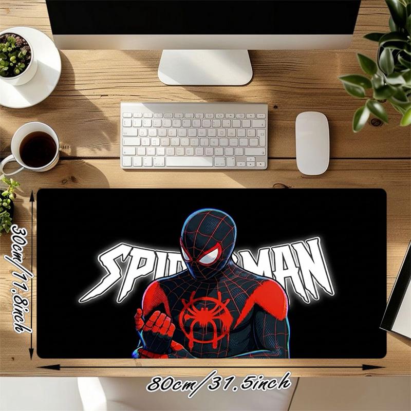 Spiderman Xl Gaming Mouse Pad Nonslip Rubber Base Stitched Edge Waterproof Desk Mat For Pc Laptop Gamer Office Computer Accessories C929468