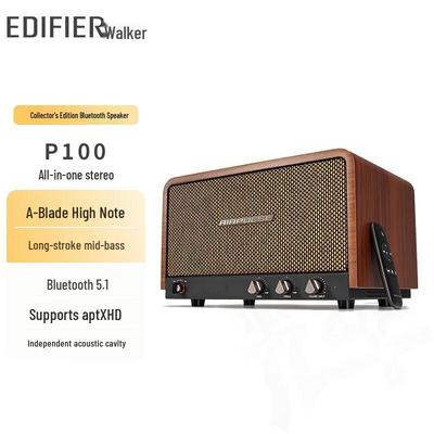 Edifier P100 Американский Ретро Беспроводной Bluetooth Динамик CN вилка (адаптер в комплекте)