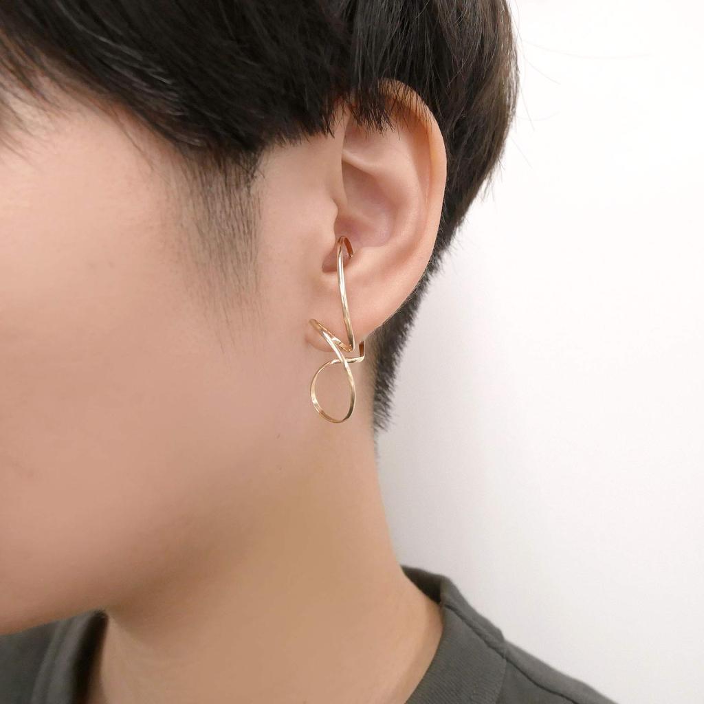 Kuma K10 Yellow Gold Ear Cuff KMJE0123H Yellow Gold [Official] [Vendome Aoyama] [Kengo + MA,YU] [Kengo Kuma]