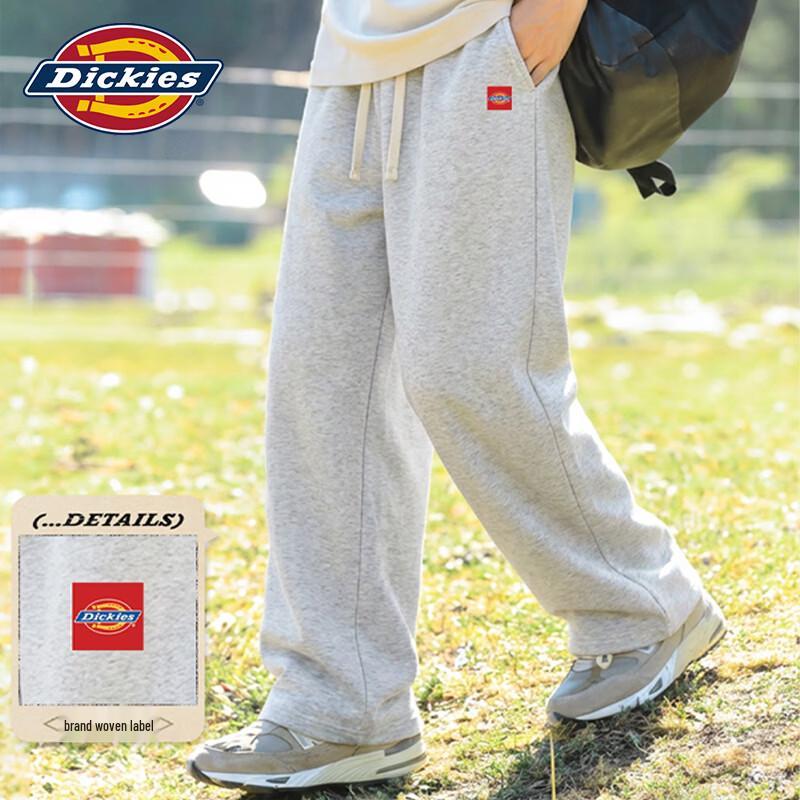 Мужские повседневные брюки Dickies, свободный крой, прямые штанины, смесовый хлопок A
