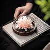 Керамический цветок ручной работы Пион Цветок Диффузор Дом Офис Гостиная Чайная Комната Китайский Творческий Чайная Церемония Высококлассное Украшение