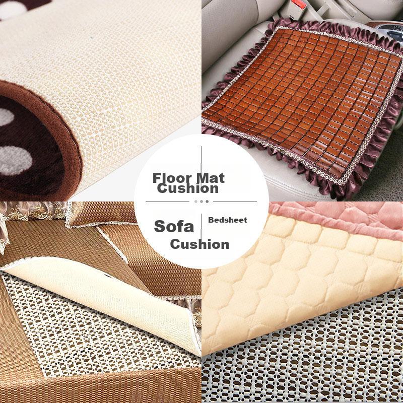 Chaojijiapin Non-Slip Bed Pad, Mattress Seat Cushion Floor Mat, Anti-Slip Sofa Pad Tatami Anti-Slip Mat, Cuttable Non-Slip Pad