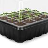 Seeds Starter Tray 6 Cells/12 Cells Seeds Germination Tray with Adjustable Humidity Vent Plant Nursery Box for Bonsai Seedlings Starting Growing