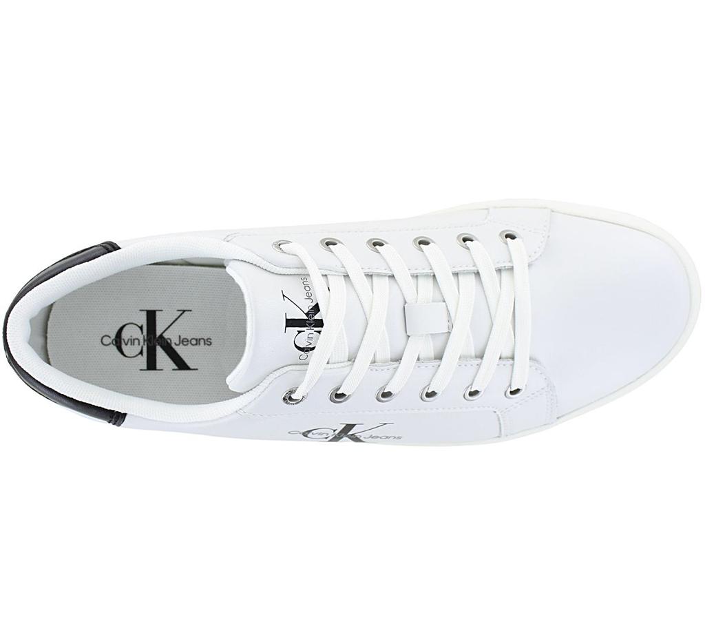 Calvin Klein Classic Cup Low Laceup - Men's Sneakers Shoes White YM0YM00491-YAF ORIGINAL