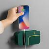Wall Mounted Mobile Phone Storage Rack Mobile Phone Charging Holder  Bedroom Bathroom Kitchen