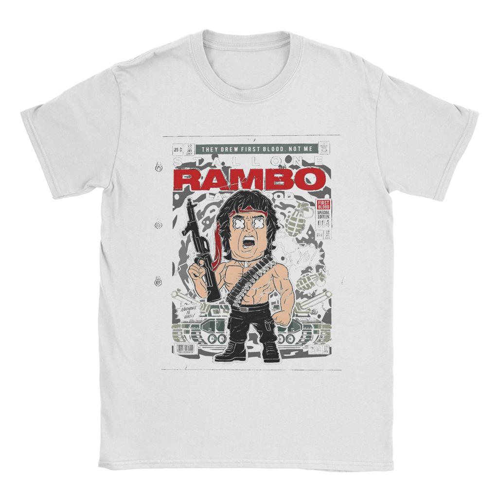 John Ramb Graphic T Shirts Unisex Women Pure Cotton Tee Shirt Clothing