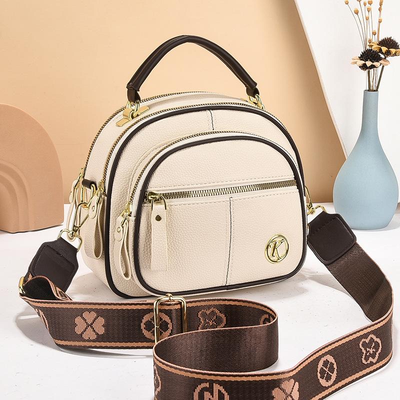 Popular Bag Multi-function Bag 2025 New Women's Bag Large Capacity High Value Women's Bag Shoulder Messenger Bag Women's Tide