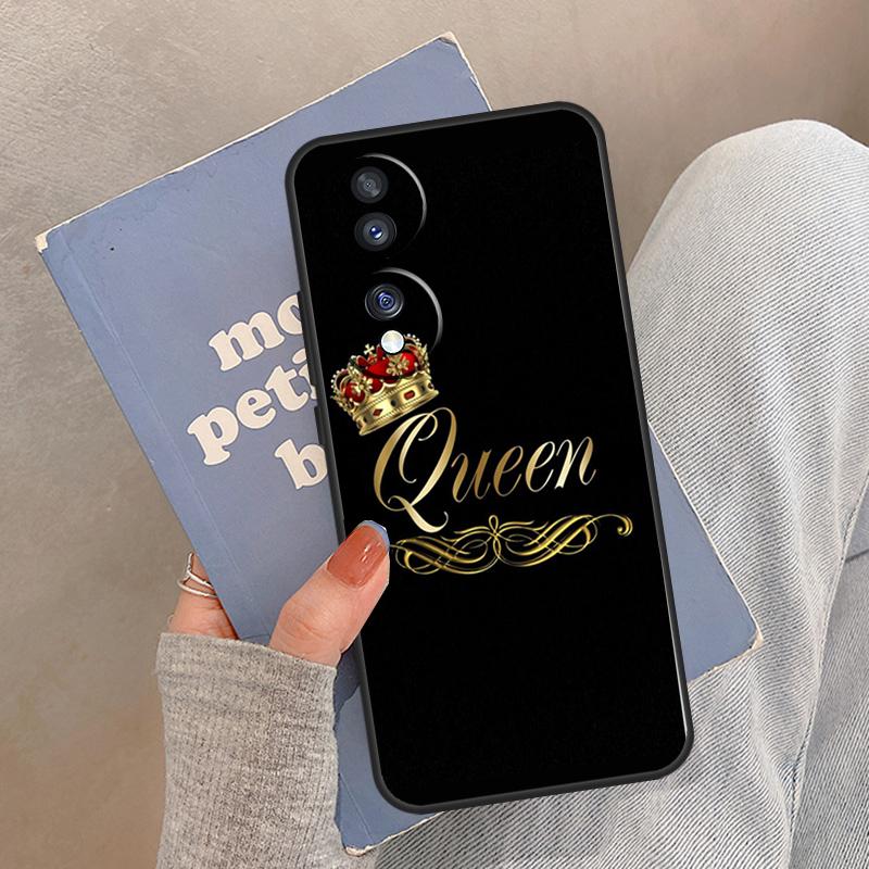 Художественный чехол Король Королева Для Honor Magic 8 5 6 7 Pro Чехол Для Honor 400 200 Lite 50 70 90 X8a X8b X9a X9b X9c