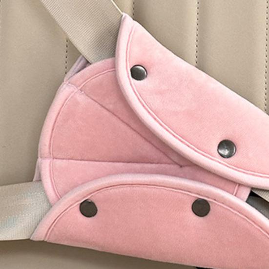 Yousheng 1/2 шт. Накладка на ремень безопасности автомобиля, защита плеча, машинная стирка, простая установка, универсальная посадка, мультяшные накладки на ремень безопасности для детей