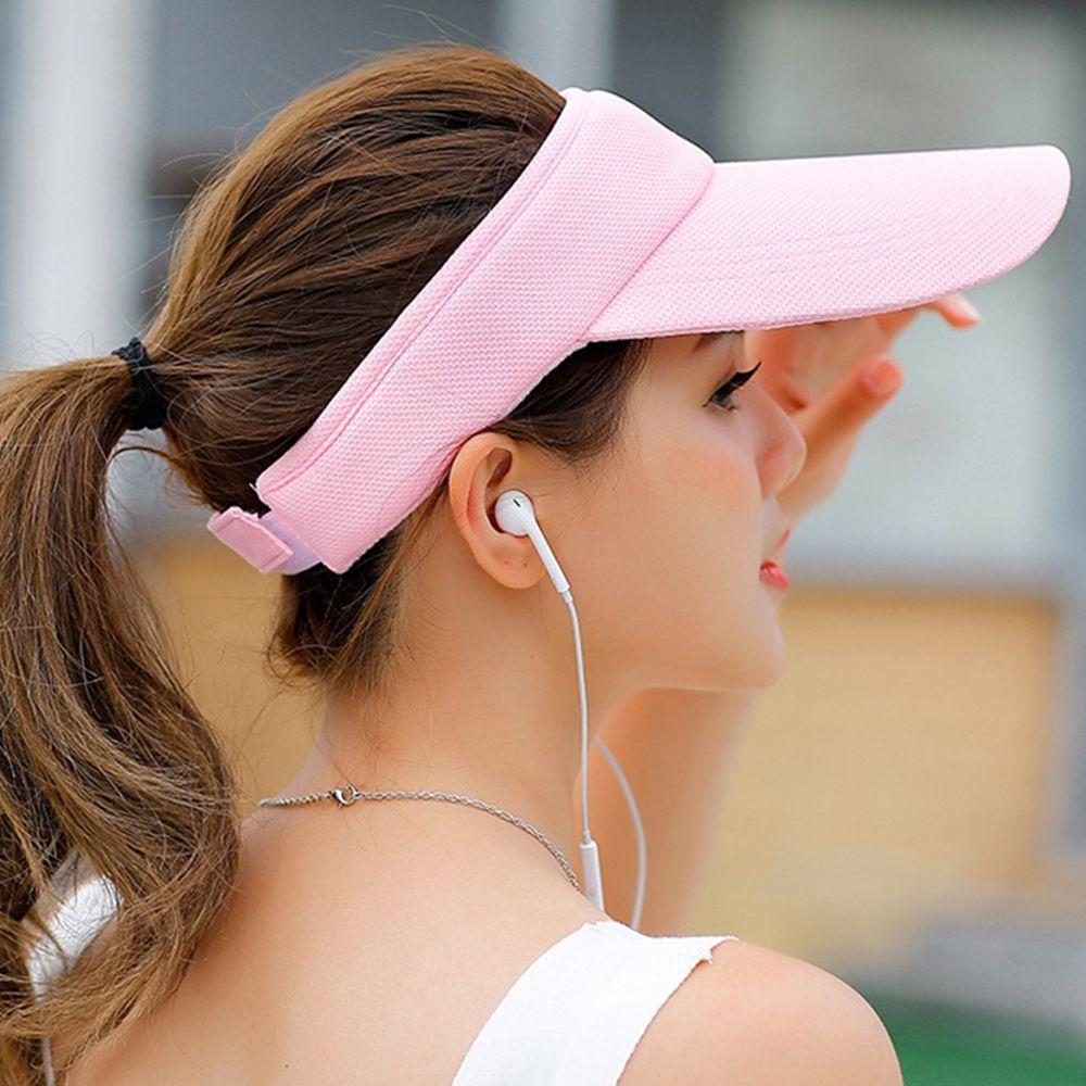 Аксессуары для бега Пляжная шляпа от солнца Унисекс Кепка для гольфа и тенниса Пустая шляпа Широкополая солнцезащитная шляпа с козырьком