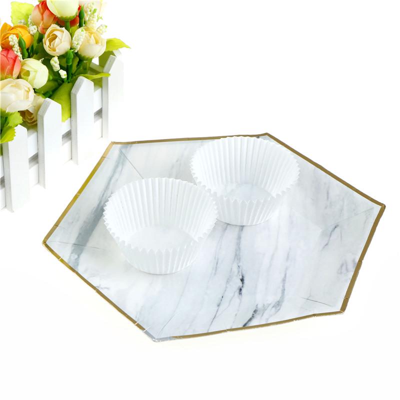 100Pcs White Cupcake Paper Cases Cupcake Paper Cups For Bakeware Cake Tools
