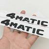For Mercedes Benz 4MATIC Fender Side Badge Rear Trunk Emblem Decals ABS Car Styling Logo 4 MATIC Auto Sticker Accessories RV1