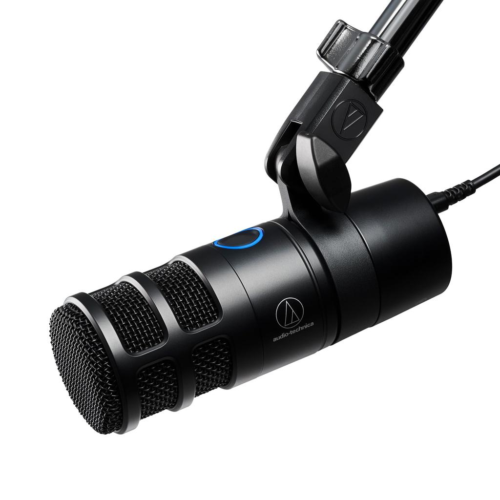 Audio Technica AT2040USB USB Microphone USB Dynamic Microphone Gaming Microphone for Gamers Voice Chat Streamer Content Creator Live Distribution