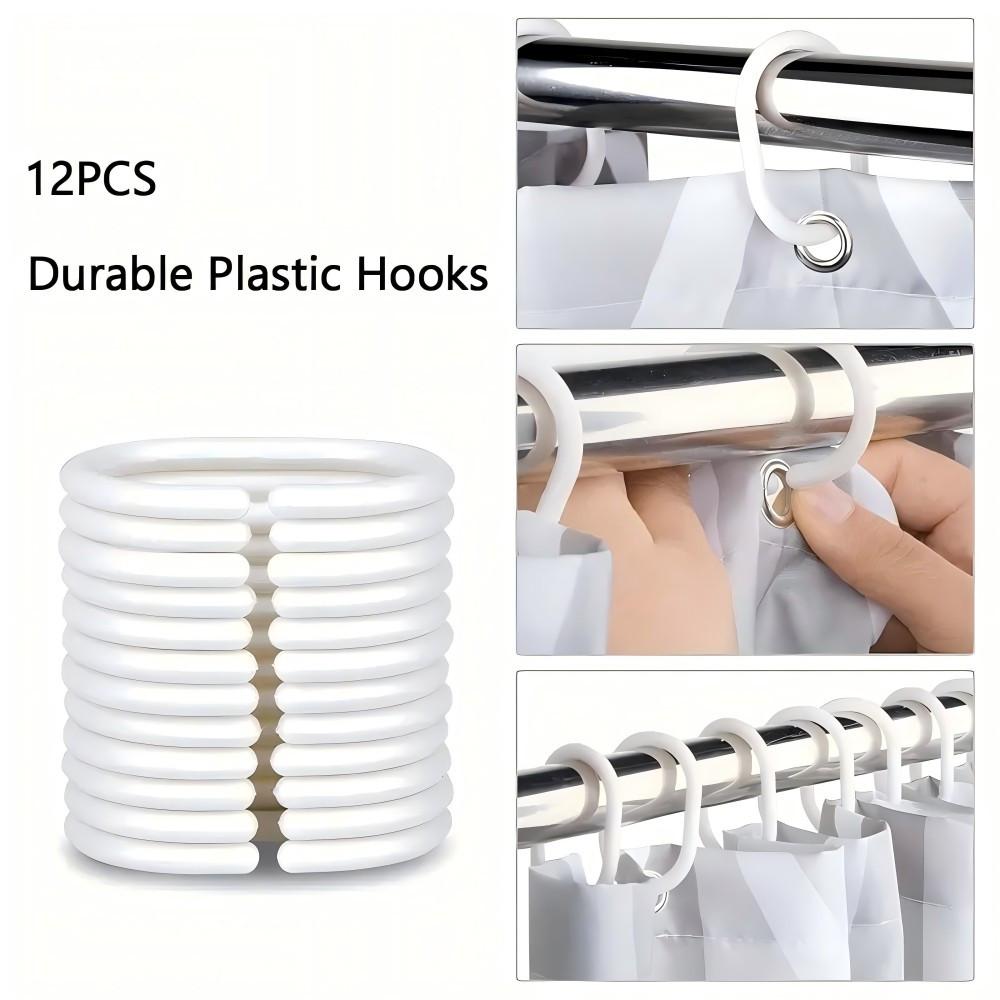 1/4 шт. Белый мраморный водонепроницаемый комплект занавесок для душа, декоративный набор для ванной комнаты, нескользящий коврик для унитаза, коврик для ванной и 12 крючков