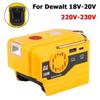 Inverter 220V-230V/AC USB+Type-C Outdoor Camping Battery Adapter For Dewalt Battery Power Supply 18-20V