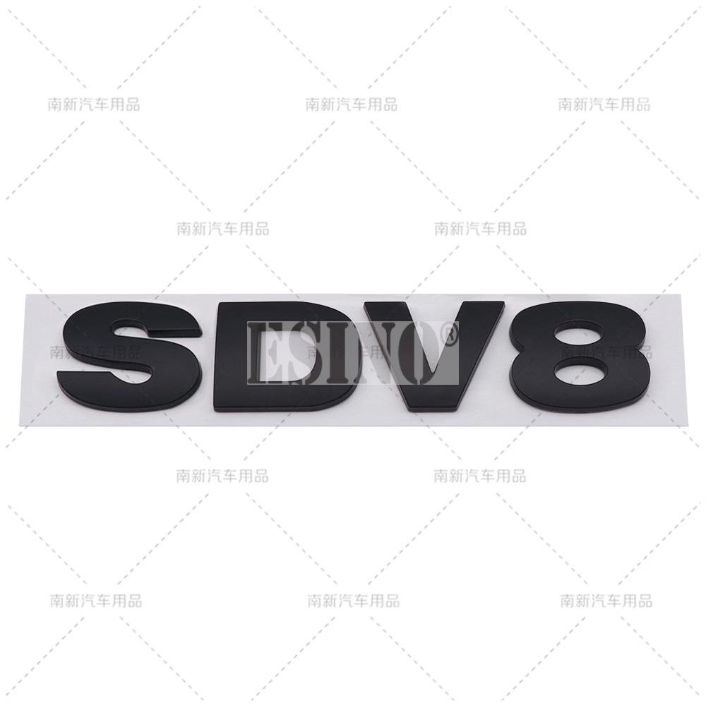 Авто Стайлинг SDV6 SDV8 3D ABS Значок Наклейка на Кузов Эмблема Наклейка Декаль для Land Rover Range Rover Defender Velar Evoque bhrj9