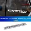Совместимо с Mercedes-Benz C-Class/E-Class C200/C180/E300 Задний хвостовой KOMPRESSOR Наклейка-эмблема автомобиля.