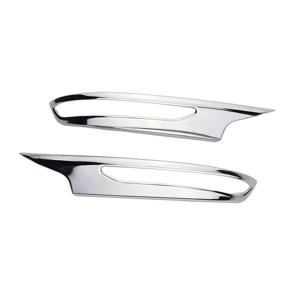 Рамка зеркала заднего вида для боковой двери автомобиля, накладка из АБС-пластика, хромированное украшение для Renault Kadjar 2015 2016 2017 2018 