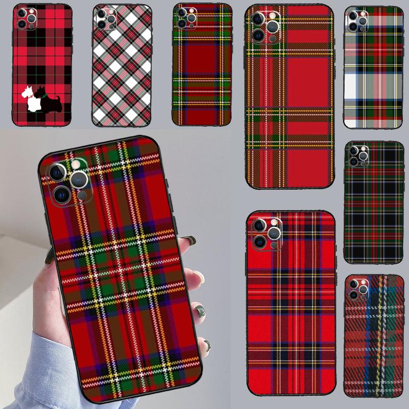 Чехол с узором в клетку тартана клана Стюарт для Xiaomi Redmi Note 14 13 9 10 11 12 Pro 10S 11S 12S Чехол для Redmi 14C 10C 12C 13C
