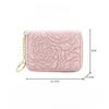 Flower Short Money Card Holder Wallets Ladies Mini Short Change Bag Female Card Coins Purse for Women