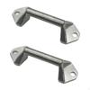 2 Pieces Side Box Hooks Pannier Tie Down Hook Sturdy Spare Parts Motorcycle Toolcase Trunk Bag DIY